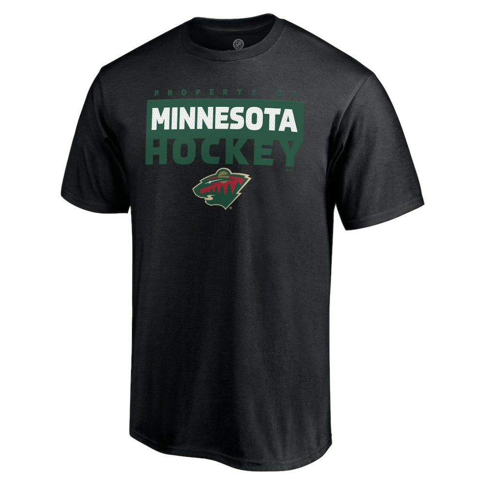 Minnesota Wild - Gain Ground T-Shirt Black