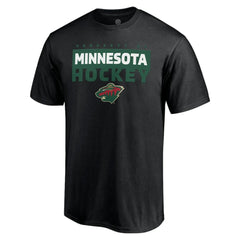 Minnesota Wild - Gain Ground T-Shirt Black