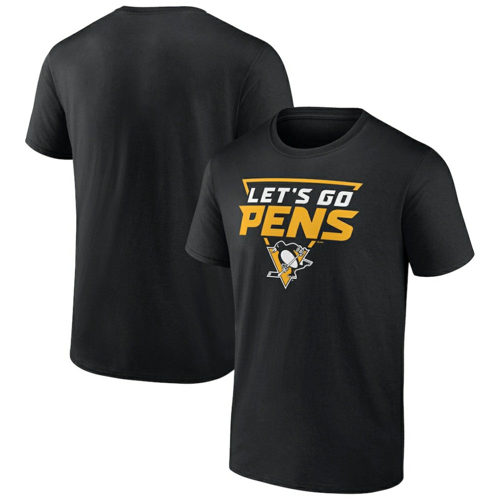 Pittsburgh Penguins Ice Cluster T-Shirt Black