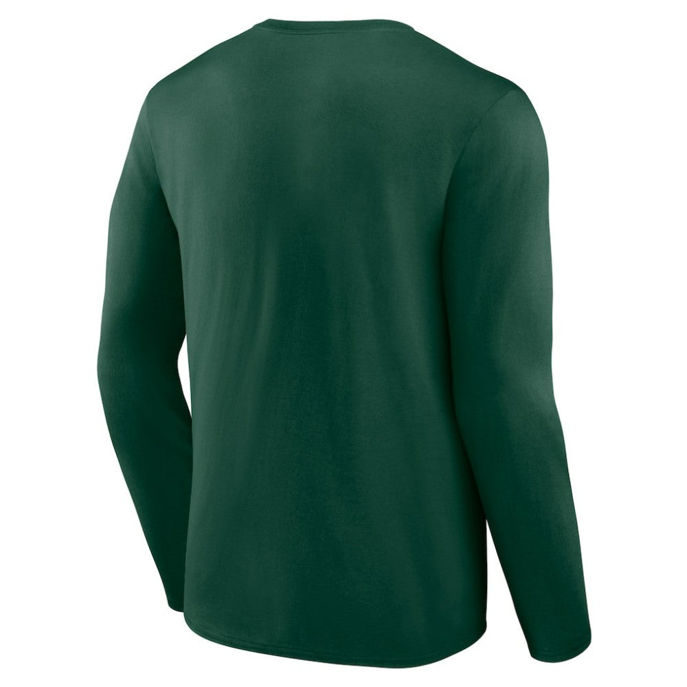 Minnesota Wild - Team Covert Long Sleeve T-Shirt Green