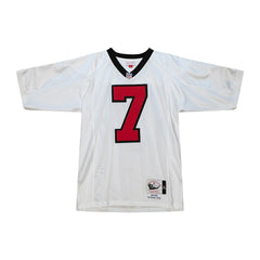 Michael Vick Atlanta Falcons 2001 Authentic Throwback Retired Player Jersey White - Mitchell & Ness