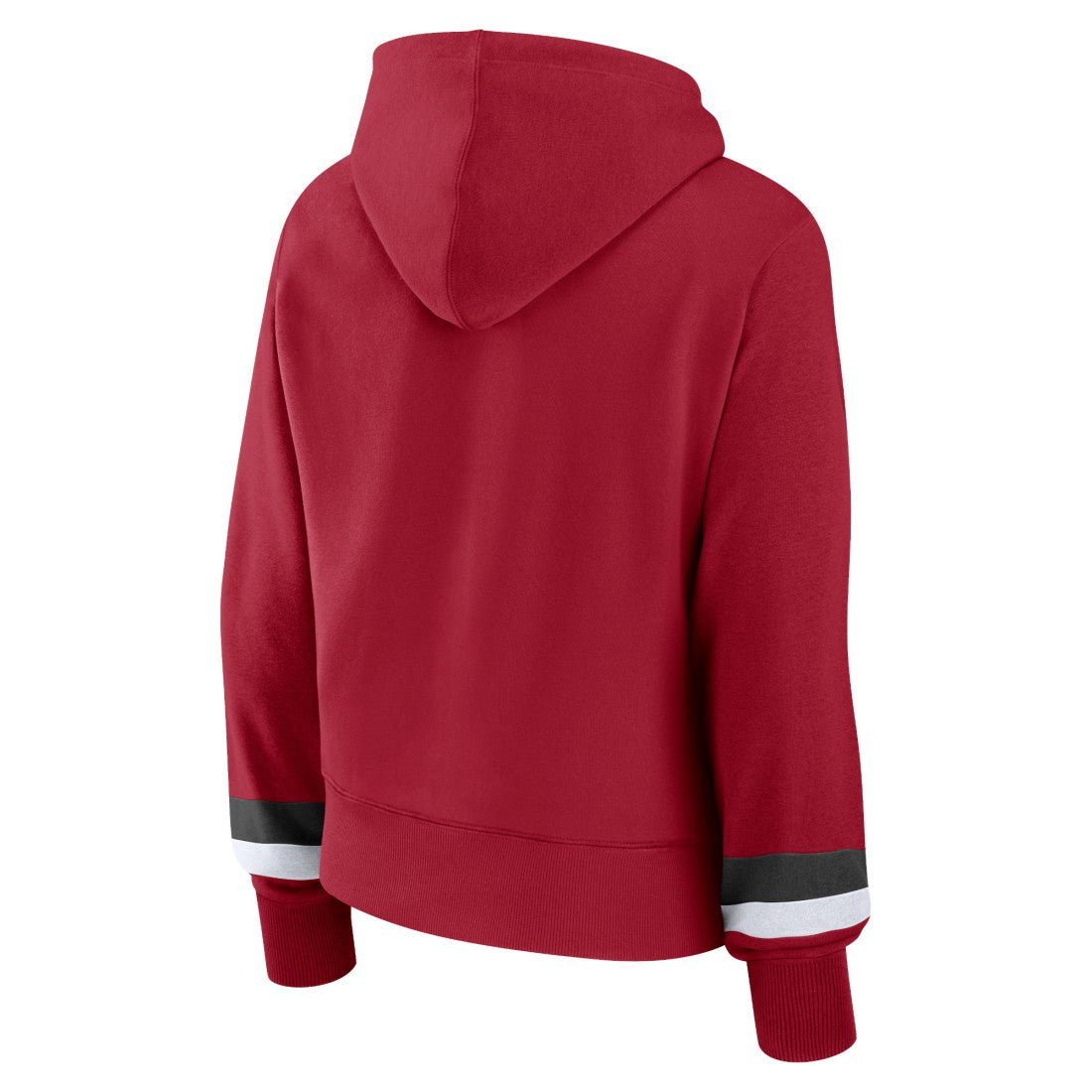 Tampa Bay Buccaneers Women's Over Under Pullover Hoodie Red - Fanatics