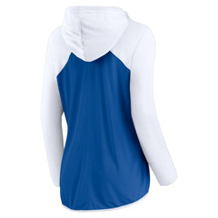 Indianapolis Colts Women's Forever Fan Full-Zip Hoodie Royal/White - Fanatics
