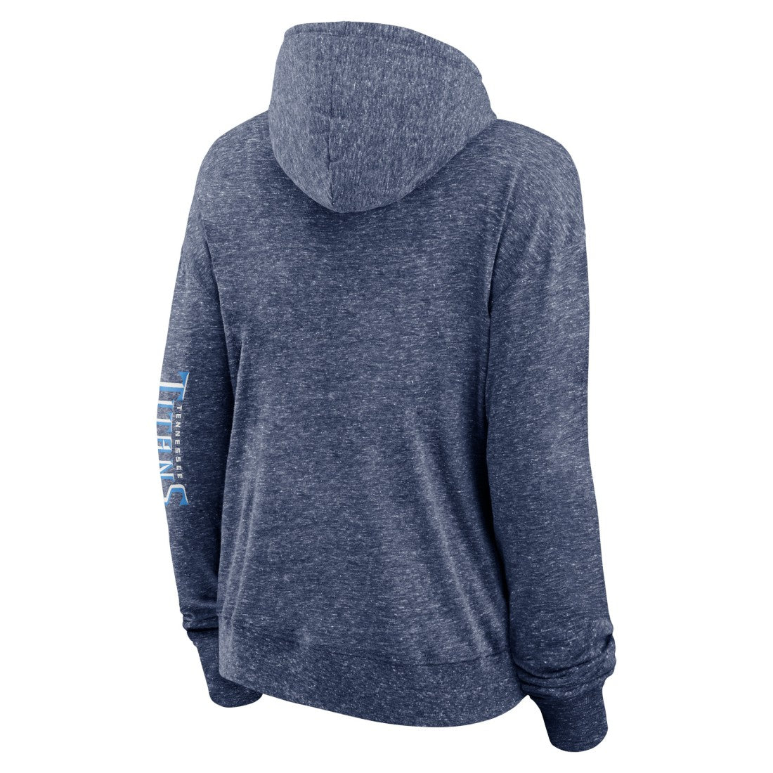 Tennessee Titans Women's Opening Coin Flip Lightweight Full-Zip Hoodie Heather Navy - Fanatics