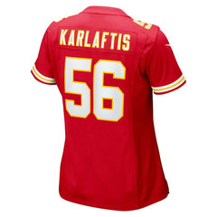 George Karlaftis Kansas City Chiefs Women's Game Player Jersey Red - Nike