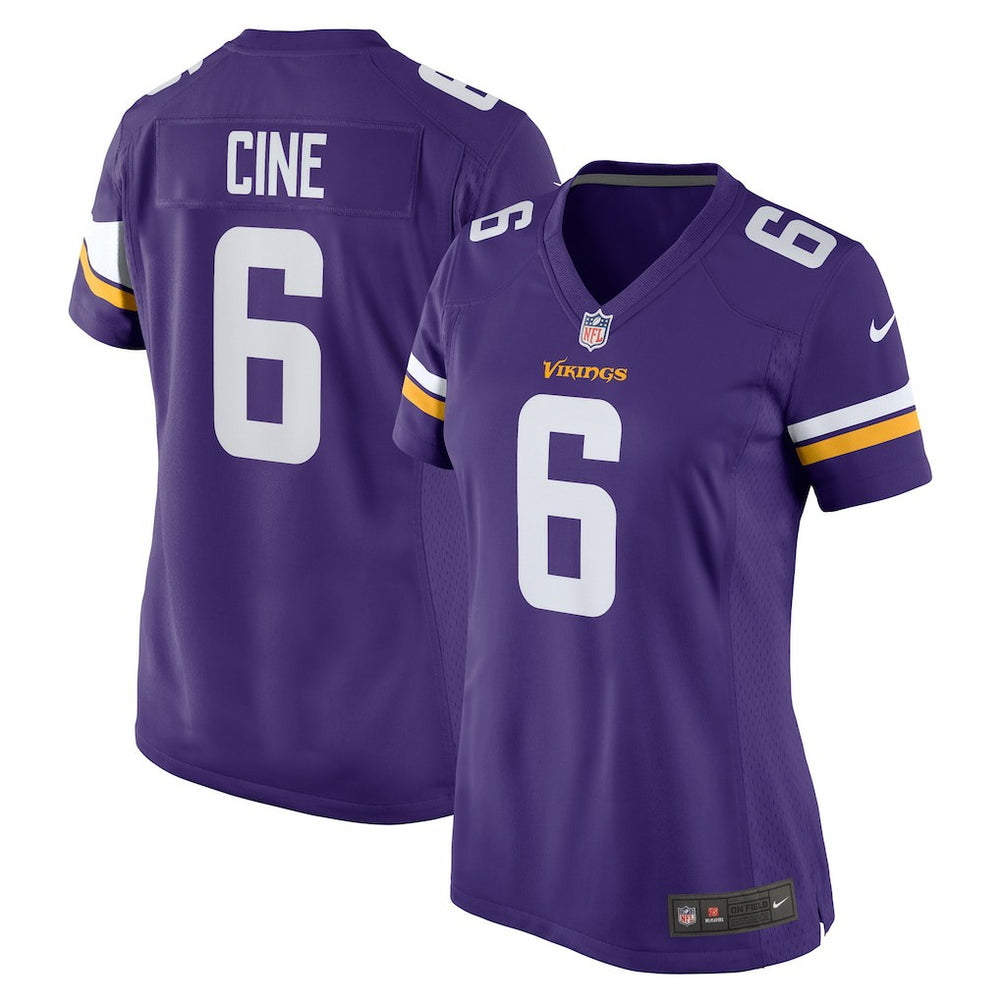 Lewis Cine Minnesota Vikings Women's Game Player Jersey Purple - Nike