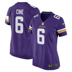 Lewis Cine Minnesota Vikings Women's Game Player Jersey Purple - Nike