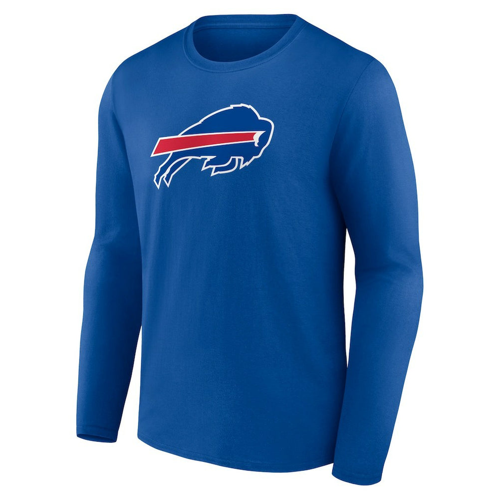 Buffalo Bills Primary Team Logo Long Sleeve T-Shirt Royal - NFL