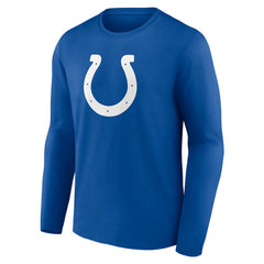 Indianapolis Colts Primary Team Logo Long Sleeve T-Shirt Royal - NFL