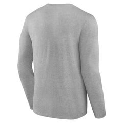 Los Angeles Chargers Primary Team Logo Long Sleeve T-Shirt Heather Gray - NFL
