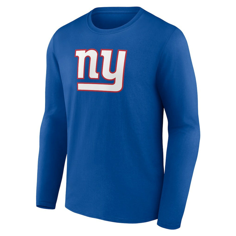 New York Giants Primary Team Logo Long Sleeve T-Shirt Royal - NFL