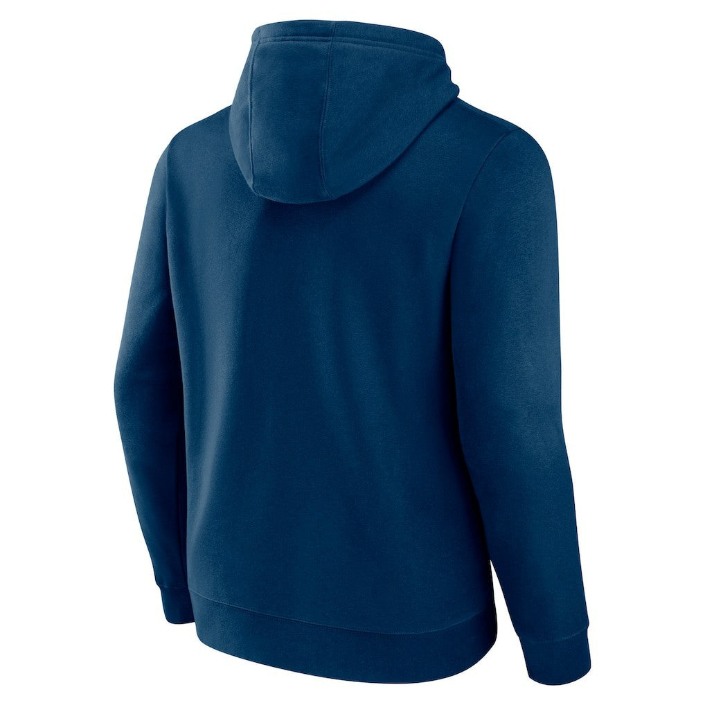 Chicago Bears Primary Team Logo Fitted Pullover Hoodie Navy - NFL