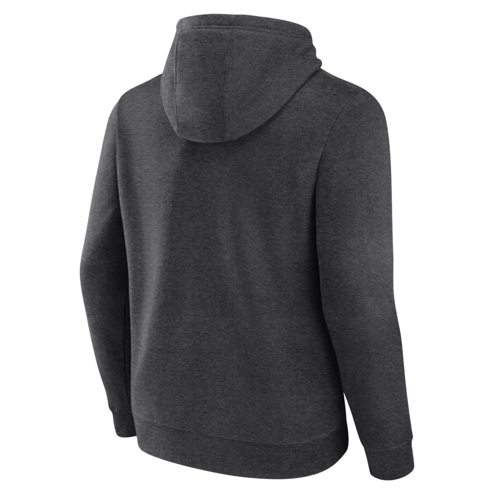 Detroit Lions Primary Team Logo Fitted Pullover Hoodie Charcoal - NFL