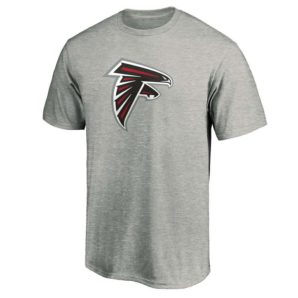 Atlanta Falcons Primary Logo T-Shirt Heather Gray - Fanatics