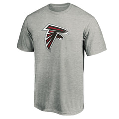 Atlanta Falcons Primary Logo T-Shirt Heather Gray - Fanatics