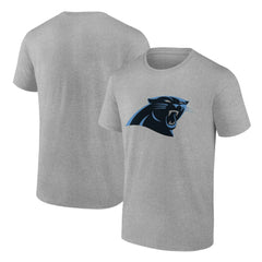 Carolina Panthers Primary Logo T-Shirt Heather Gray - Fanatics