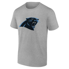 Carolina Panthers Primary Logo T-Shirt Heather Gray - Fanatics