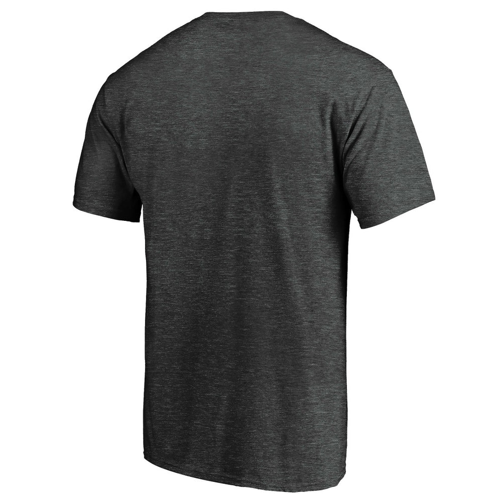 Denver Broncos Primary Logo T-Shirt Heather Charcoal - Fanatics