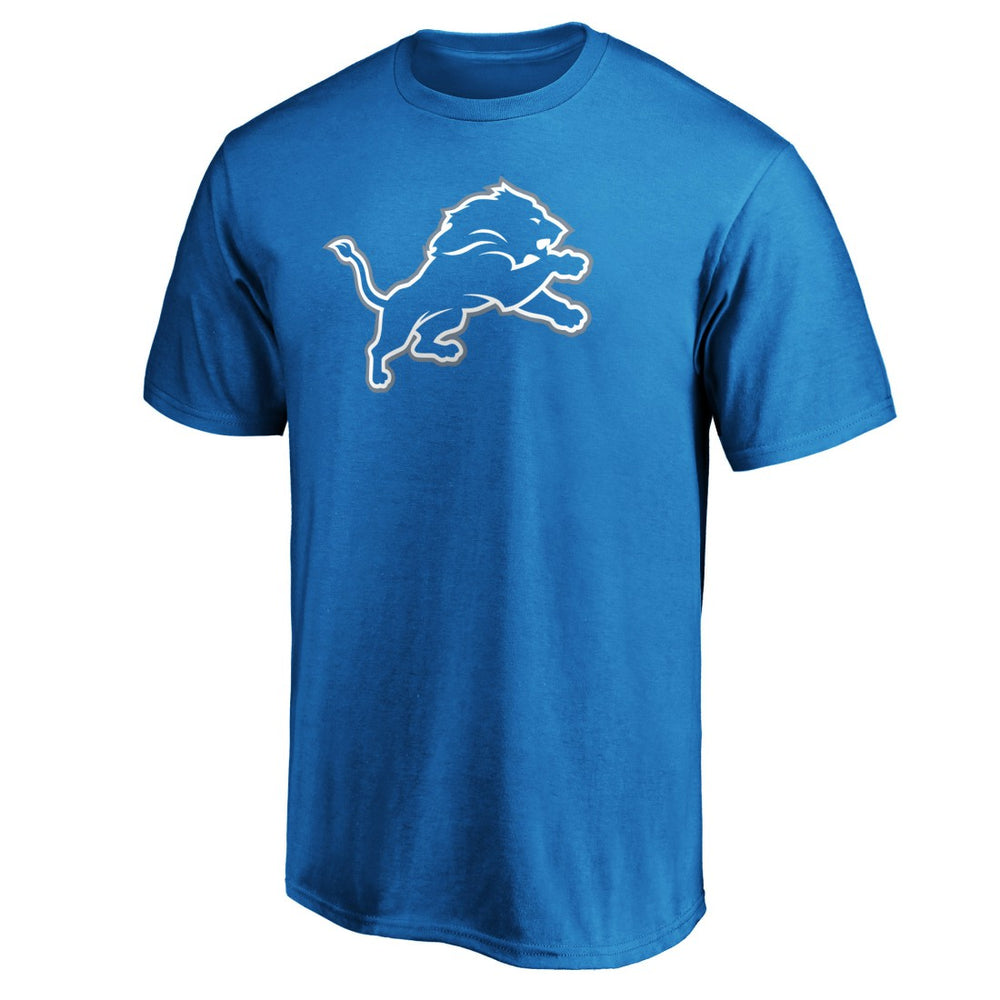 Detroit Lions Primary Logo T-Shirt Blue - Fanatics