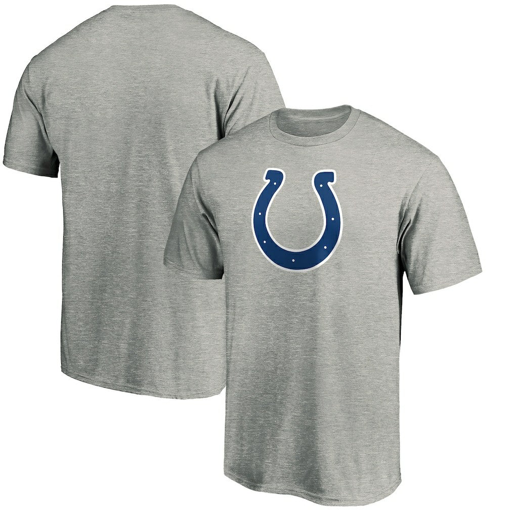 Indianapolis Colts Primary Logo T-Shirt Heather Gray - Fanatics