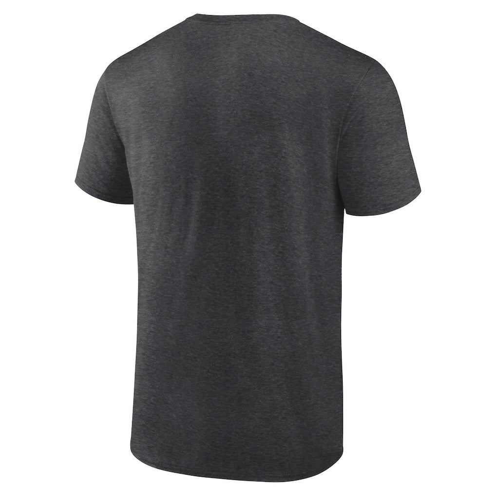 Los Angeles Chargers Primary Logo T-Shirt Heather Charcoal - Fanatics