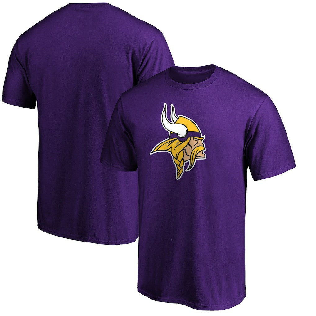 Minnesota Vikings Primary Logo T-Shirt Purple - Fanatics