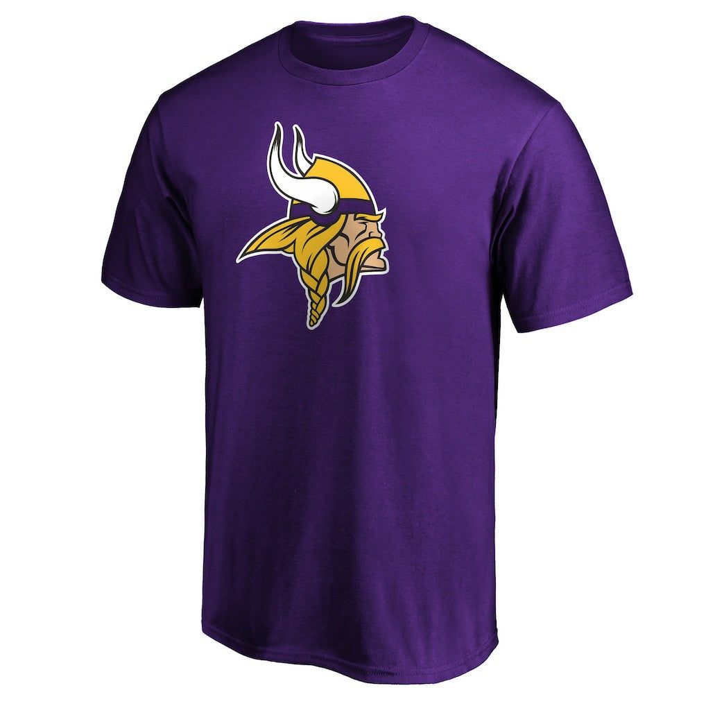 Minnesota Vikings Primary Logo T-Shirt Purple - Fanatics