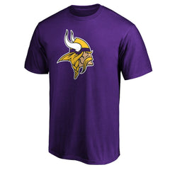 Minnesota Vikings Primary Logo T-Shirt Purple - Fanatics