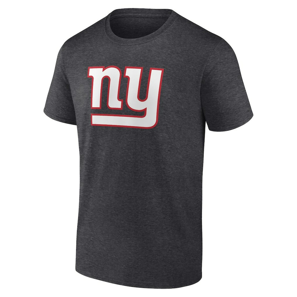 New York Giants Primary Logo T-Shirt Heather Charcoal - Fanatics