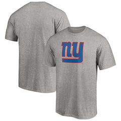 New York Giants Primary Logo T-Shirt Heather Gray - Fanatics