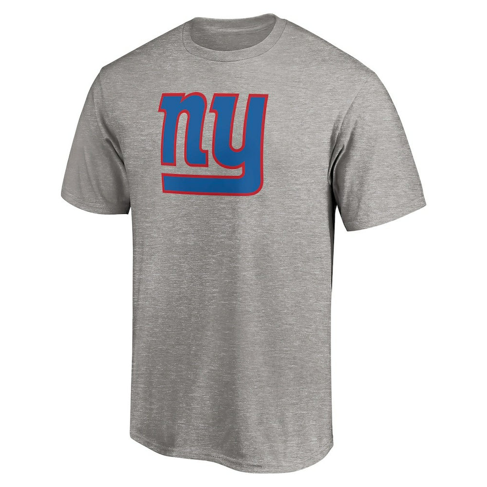 New York Giants Primary Logo T-Shirt Heather Gray - Fanatics