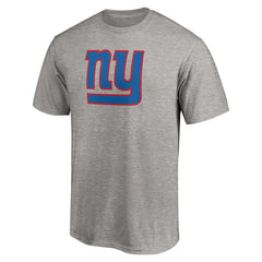 New York Giants Primary Logo T-Shirt Heather Gray - Fanatics