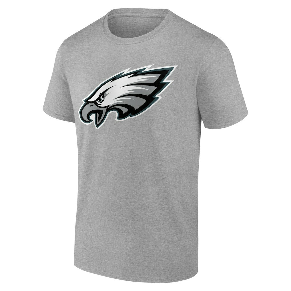 Philadelphia Eagles Primary Logo T-Shirt Heather Gray - Fanatics