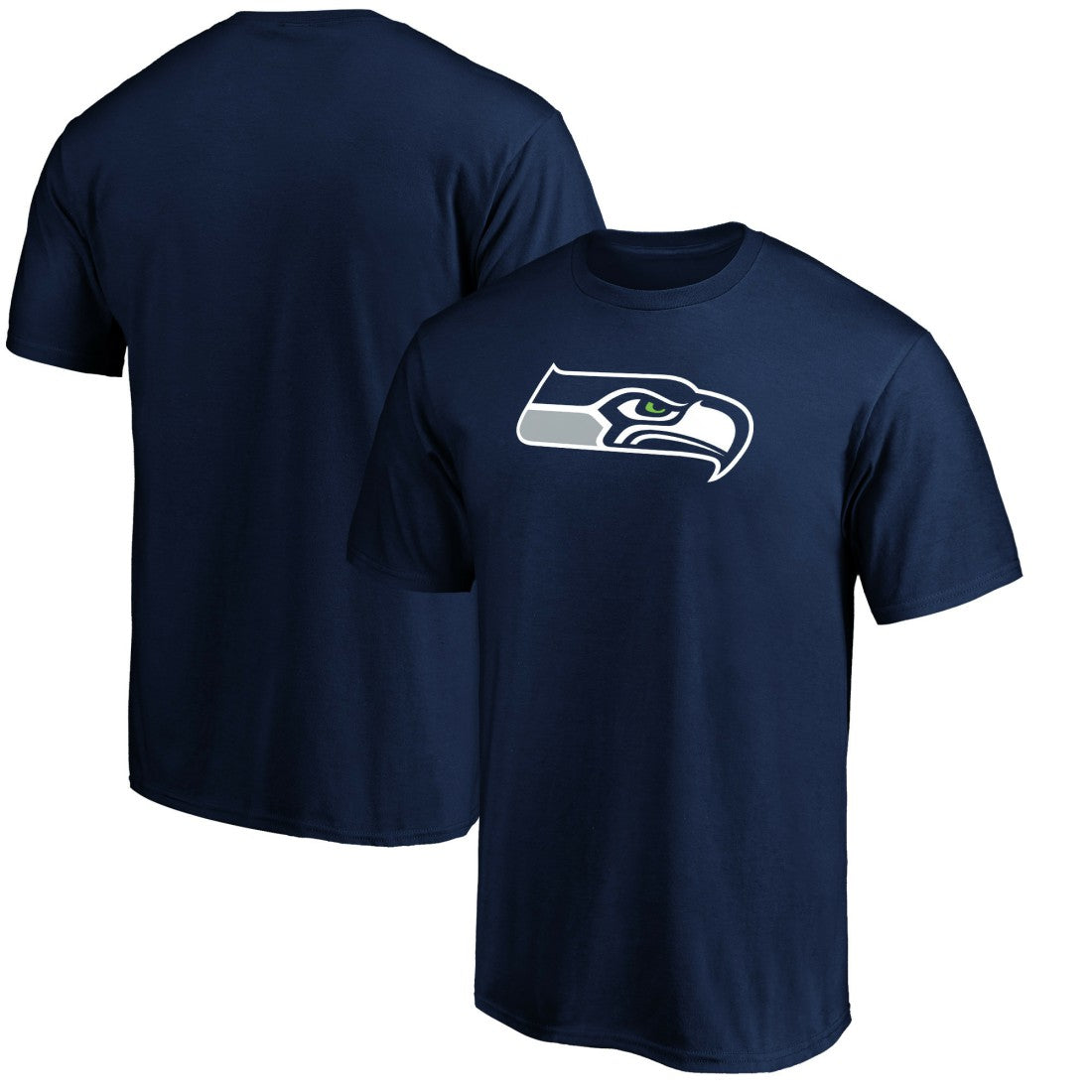 Seattle Seahawks Primary Logo T-Shirt College Navy - Fanatics