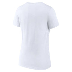Chicago Bears Women's Primary Team Logo V-Neck T-Shirt White - NFL