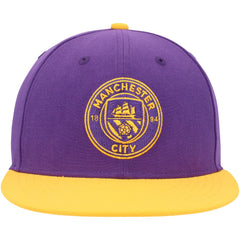 Manchester City America's Game Fitted Hat - Purple/Yellow