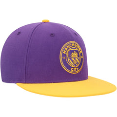 Manchester City America's Game Fitted Hat - Purple/Yellow