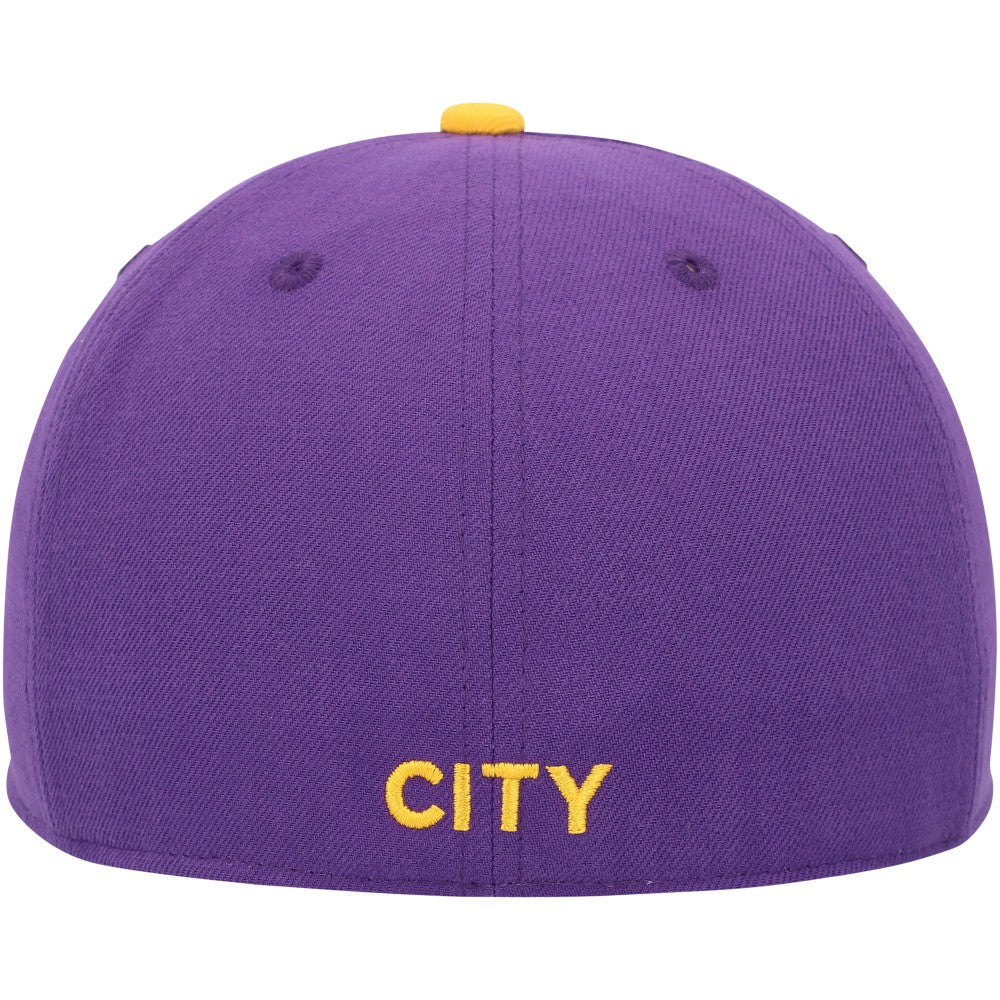 Manchester City America's Game Fitted Hat - Purple/Yellow