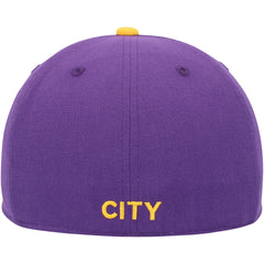 Manchester City America's Game Fitted Hat - Purple/Yellow