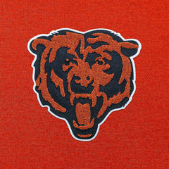 Chicago Bears Antigua Victory Chenille Pullover Hoodie Orange - NFL