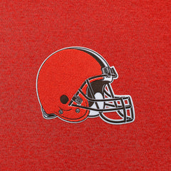 Cleveland Browns Antigua Victory Chenille Pullover Hoodie Orange - NFL