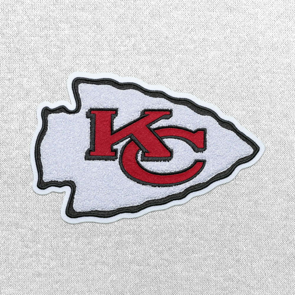 Kansas City Chiefs Antigua Victory Chenille Pullover Hoodie White - NFL