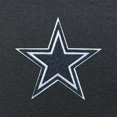 Dallas Cowboys Antigua Victory Chenille Pullover Hoodie Charcoal - NFL