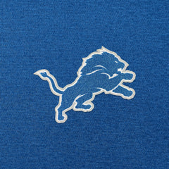 Detroit Lions Antigua Victory Chenille Pullover Hoodie Blue - NFL