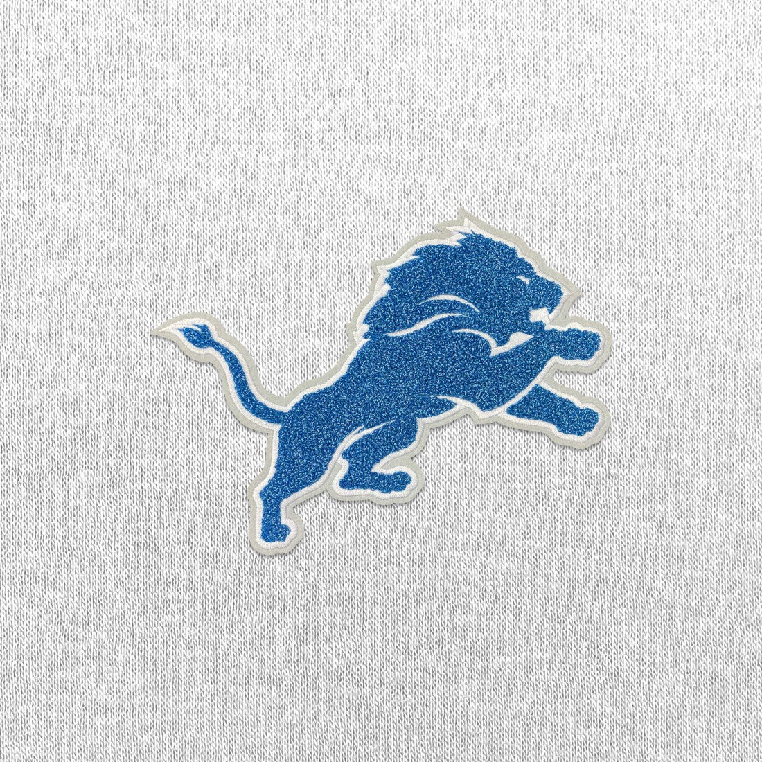 Detroit Lions Antigua Victory Chenille Pullover Hoodie White - NFL