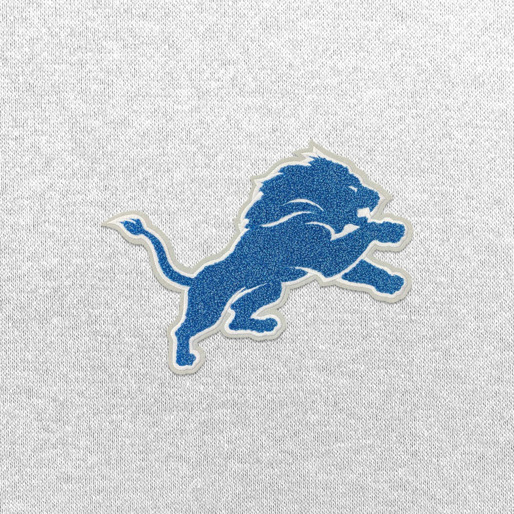 Detroit Lions Antigua Victory Chenille Pullover Hoodie White - NFL