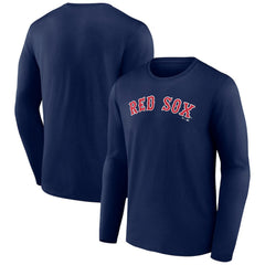 Boston Red Sox Wordmark Long Sleeve T-Shirt Sale