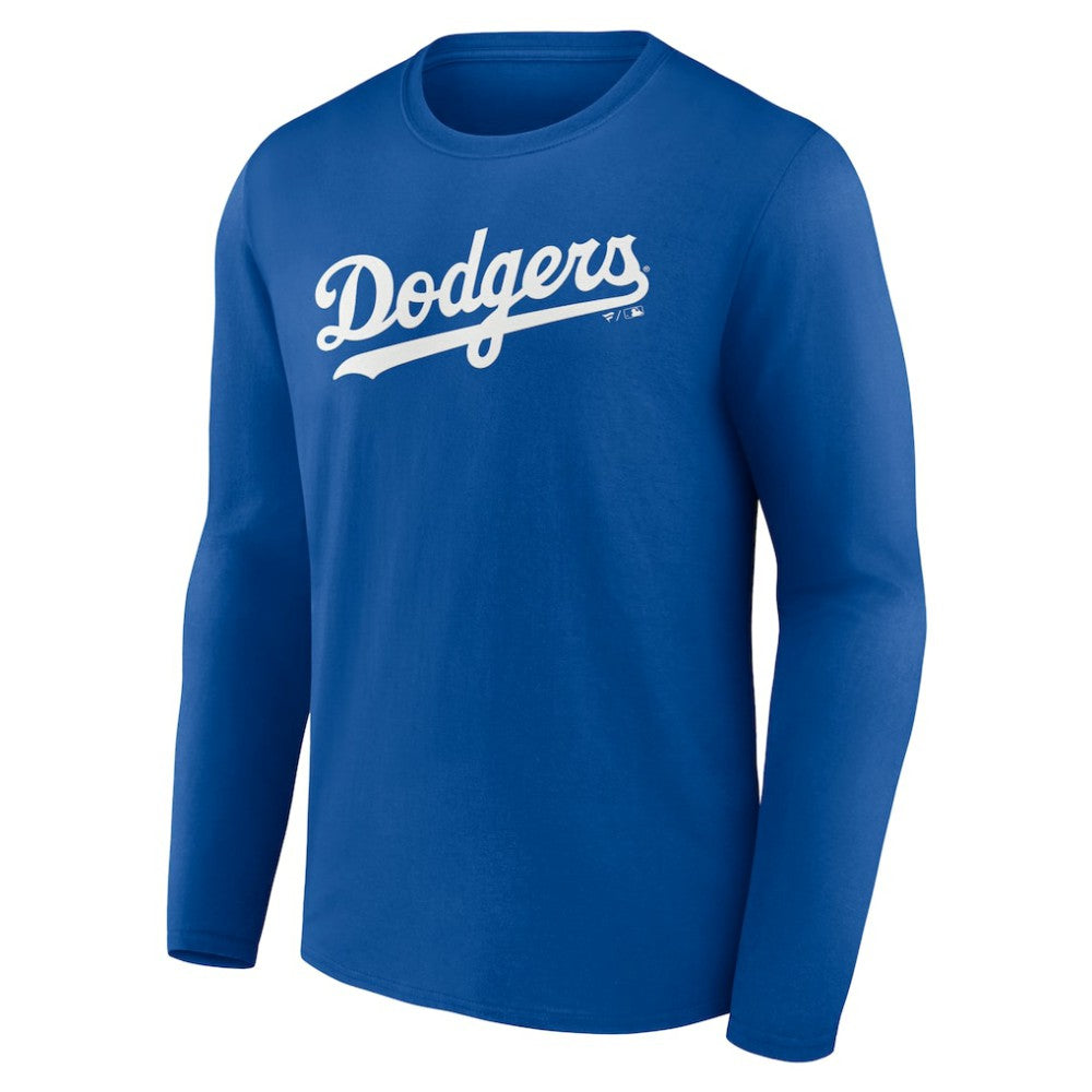 Los Angeles Dodgers Wordmark Long Sleeve T-Shirt Near Me