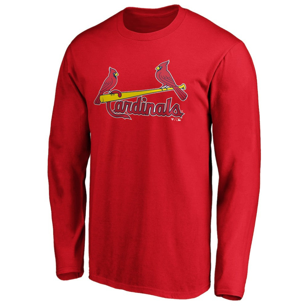 St. Louis Cardinals Official Team Wordmark Long Sleeve T-Shirt discount