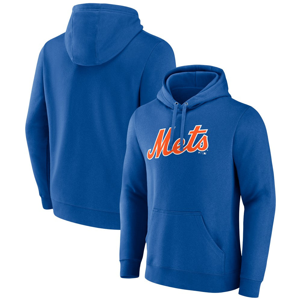 New York Mets Official Wordmark Pullover Hoodie discount